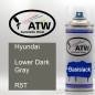Preview: Hyundai, Lower Dark Gray, R5T: 400ml Sprühdose, von ATW Autoteile West.